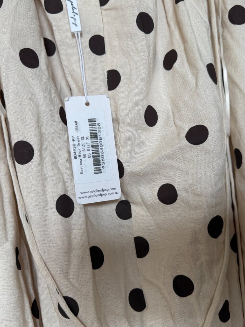 Petal & Pup Kailana Open Back Sundress sz XL - Picture 7 of 7